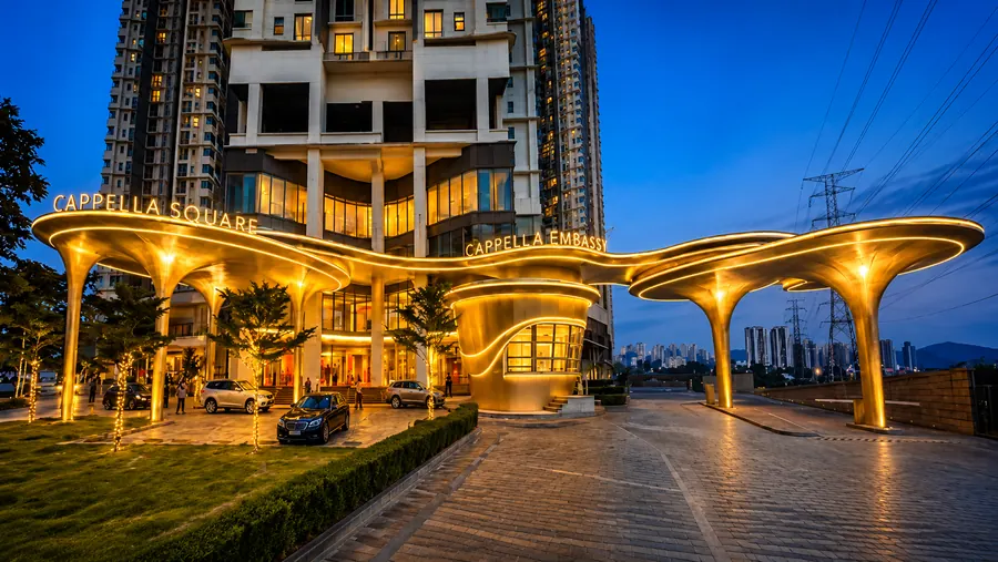 Grand Entrance at Cappella Embassy